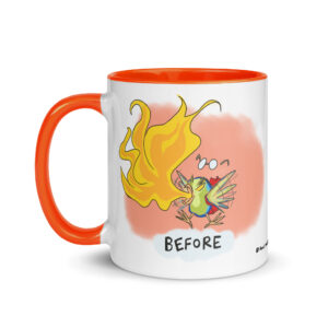 Getting Ready - Before and After 11oz mug - Image 2